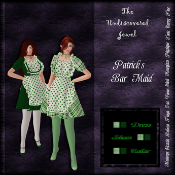 Second Life Marketplace - ~J~ Patrick's Bar Maid DEMO